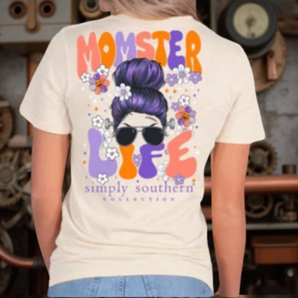 Halloween Tee Monsters Life Simply Southern 
SimplyCute Tees Size XL NWT - Picture 12 of 14